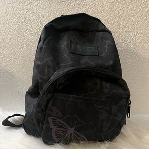 Mini Jansport with reflective butterfly decal
